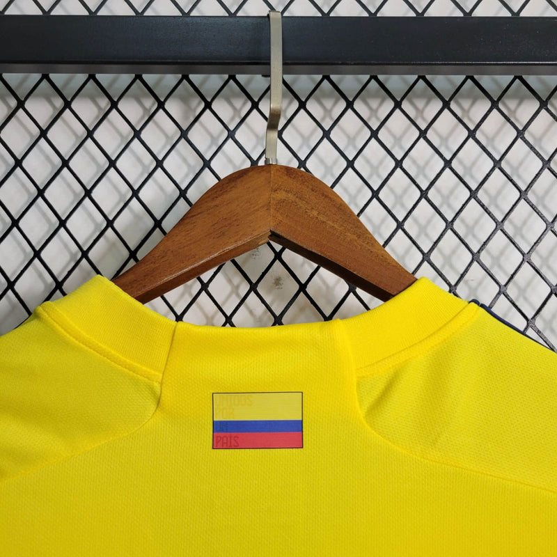 Camisa Seleção Colômbia I 23/24 Adidas - Amarela