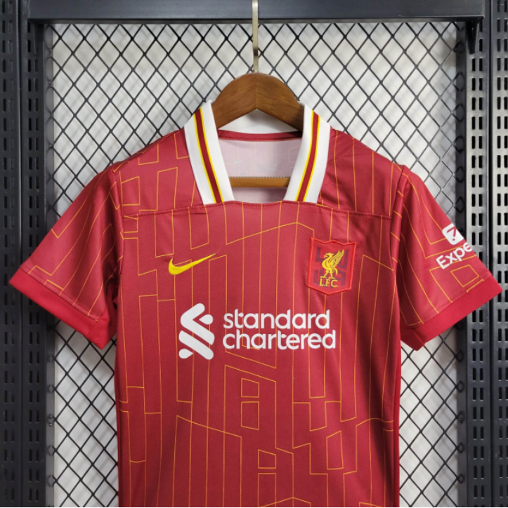 Kit Infantil Liverpool 24/25 Nike - Vermelho