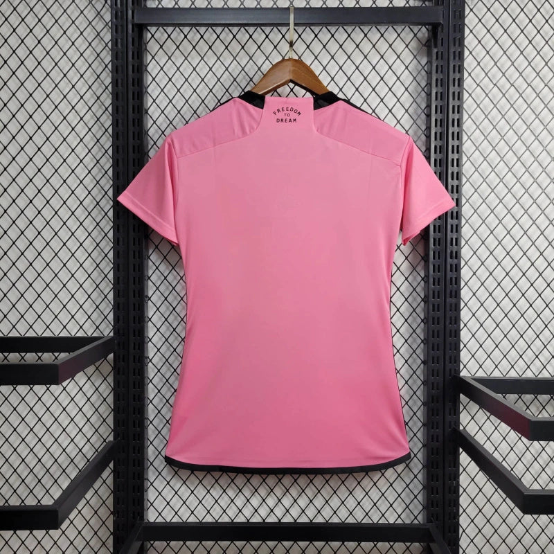 Camisa Inter Miami Feminina 2024 Adidas - Rosa