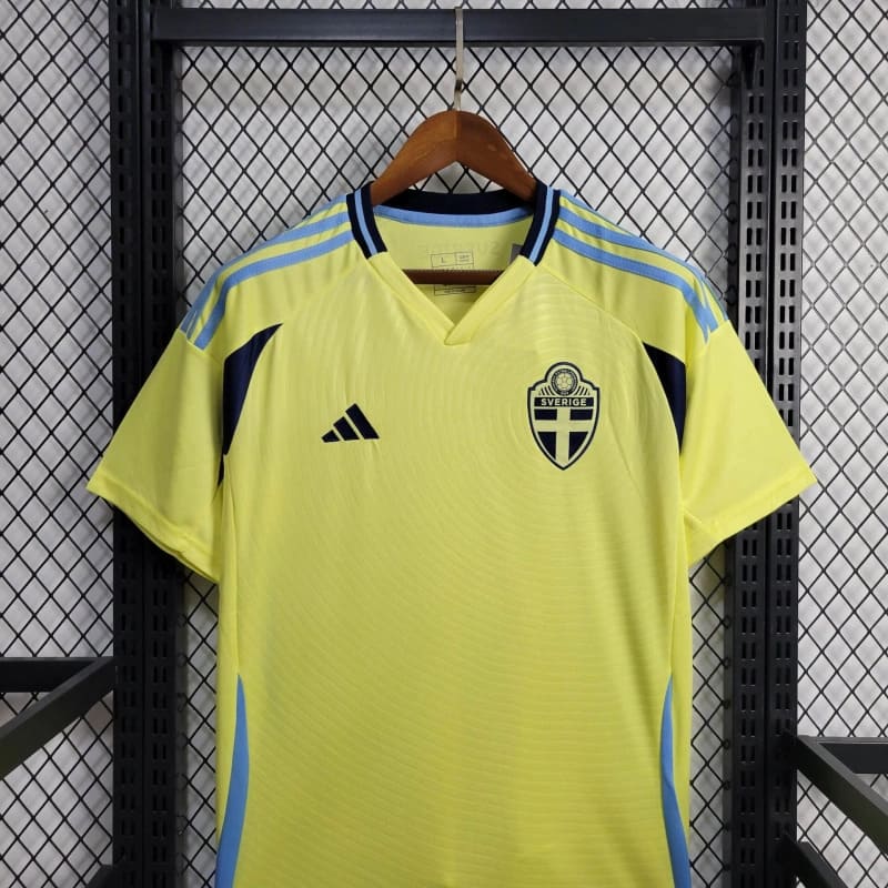 Camisa Seleção Suécia 2024 Adidas - Amarela