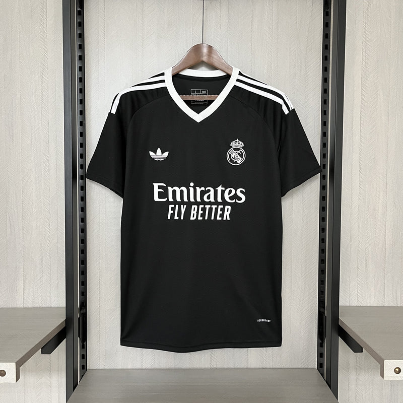 Camisa Real Madri 24/25 Adidas - Preta