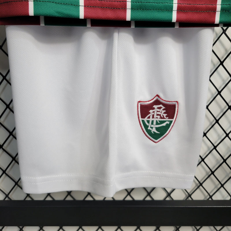 Kit Infantil Fluminense I 23/24 Umbro - Verde e Vermelho