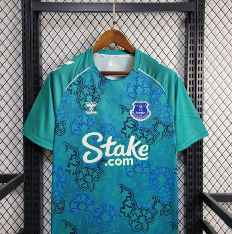 Camisa Everton Edição Especial  2024 Hummel - Azul