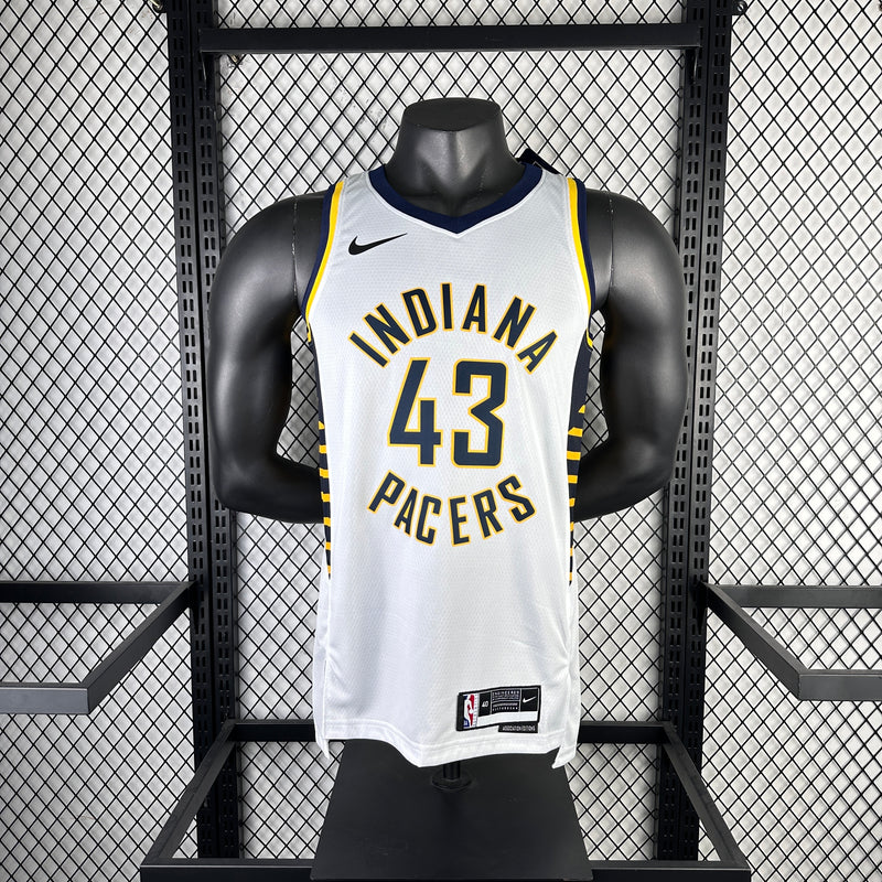 Regata Indiana Pacers Masculina 2023 - Branco