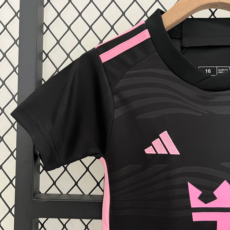 Kit Infantil Inter Miami 2024 Adidas - Preto