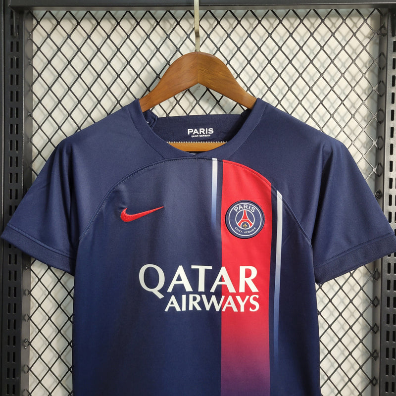 Kit Infantil PSG I 23/24 Nike - Azul