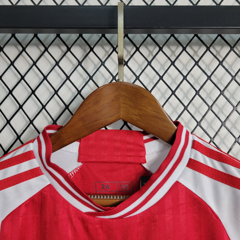 Kit Infantil Ajax I 23/24 Adidas - Vermelho