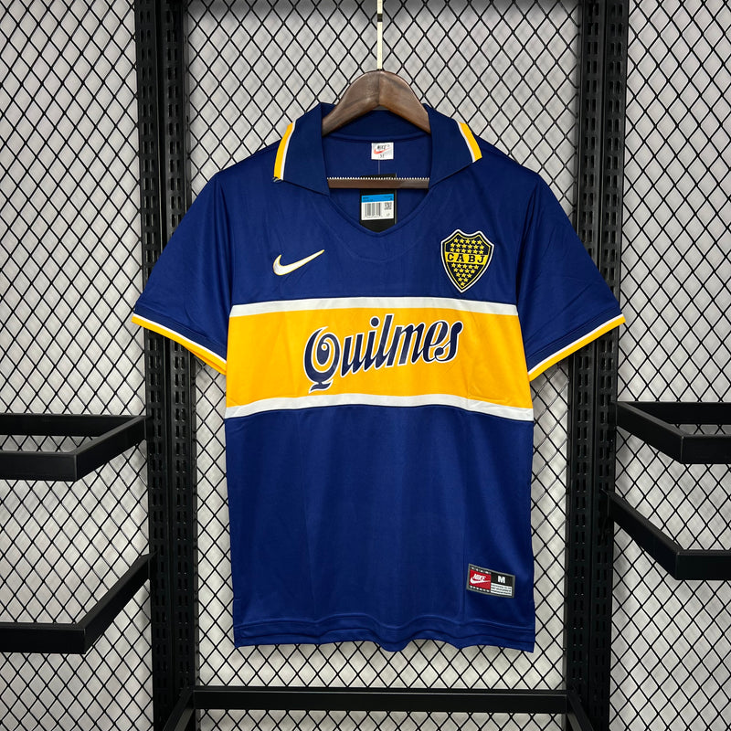 Camisa Boca Juniors Retrô 1996/97 Nike - Azul