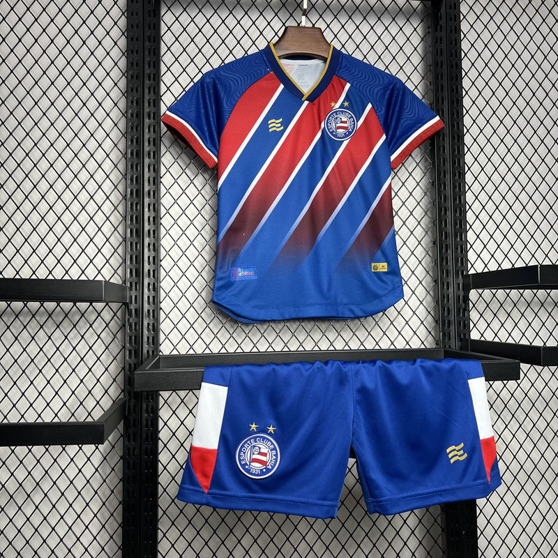 Kit Infantil Bahia 2024 Esquadrão - Tricolor