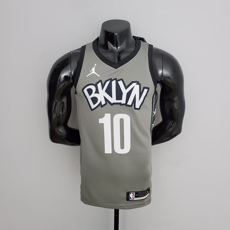 Regata Brooklyn Nets Masculina - Cinza