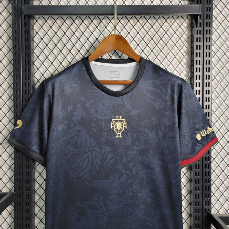 Camisa Seleção Portugal Edição especial Cristiano Ronaldo 2023 - Preto