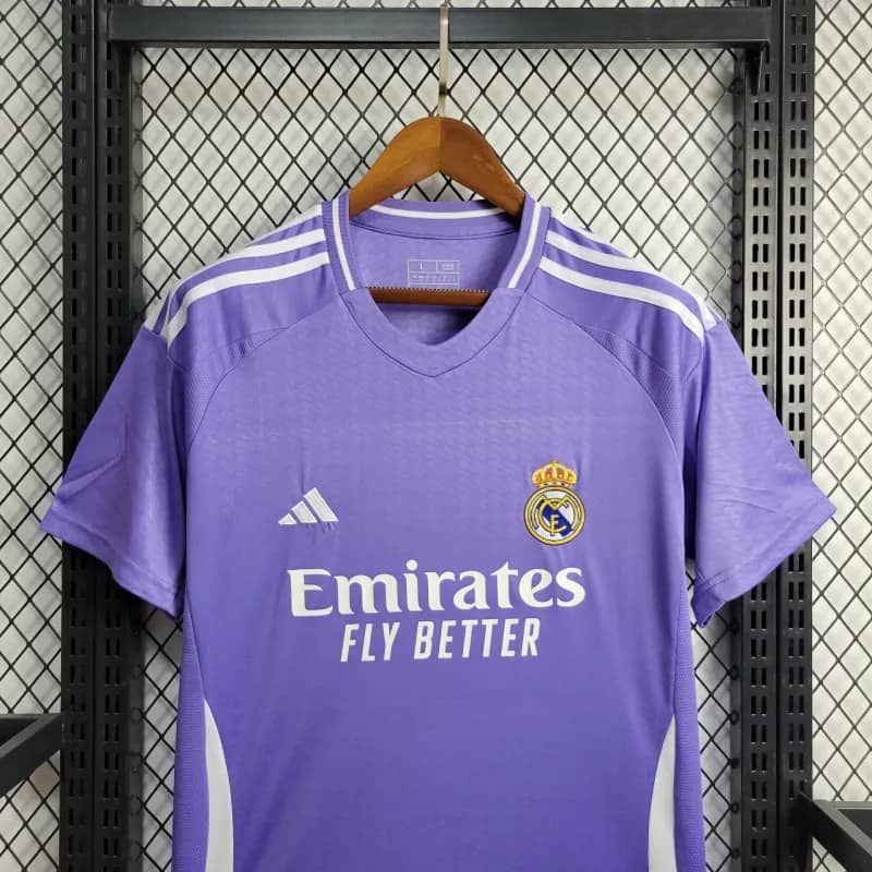 Camisa Real Madrid 24/25 Adidas - Roxa