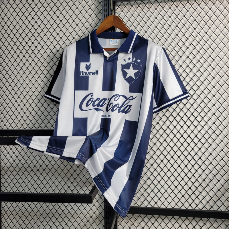 Camisa Botafogo Retrô 1994 Rhumell - Branca e Preta