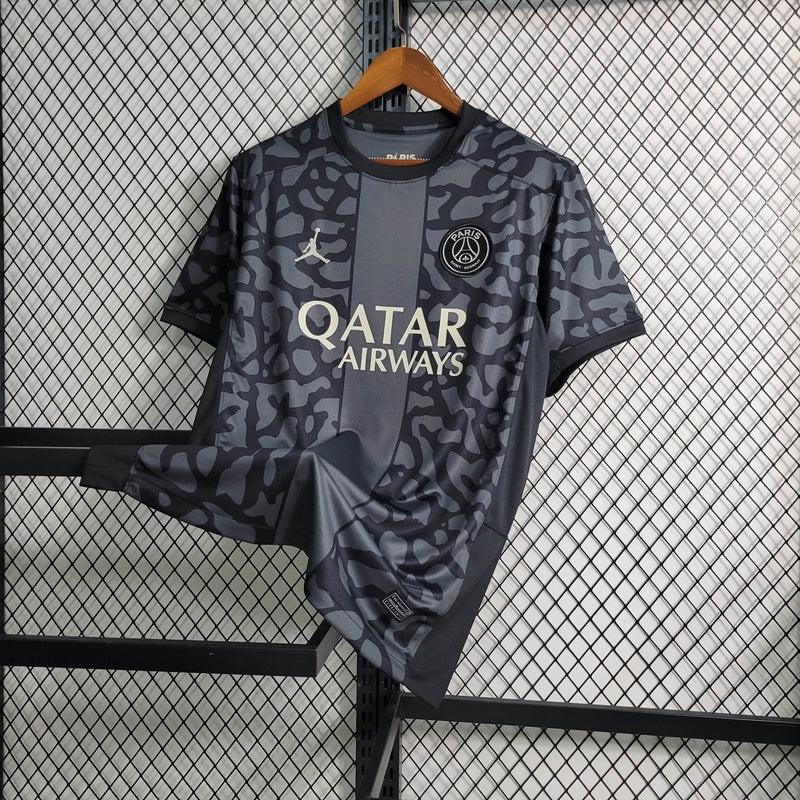 Camisa PSG III 23/24 Nike Jordan - Preto