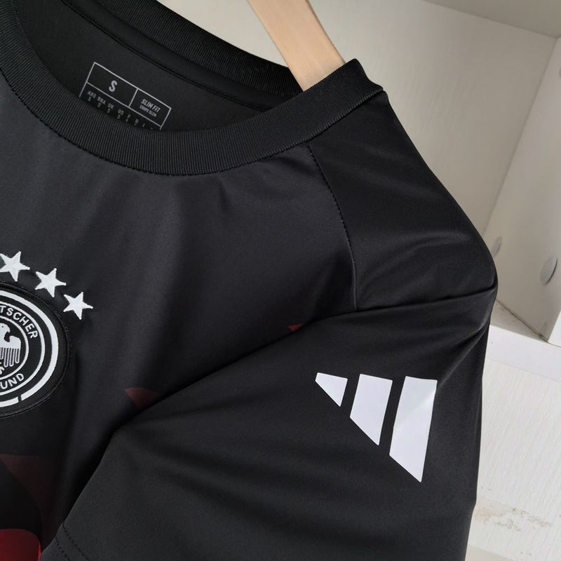 Camisa Seleção Alemanha Pré Jogo 24/25 Adidas - Preta