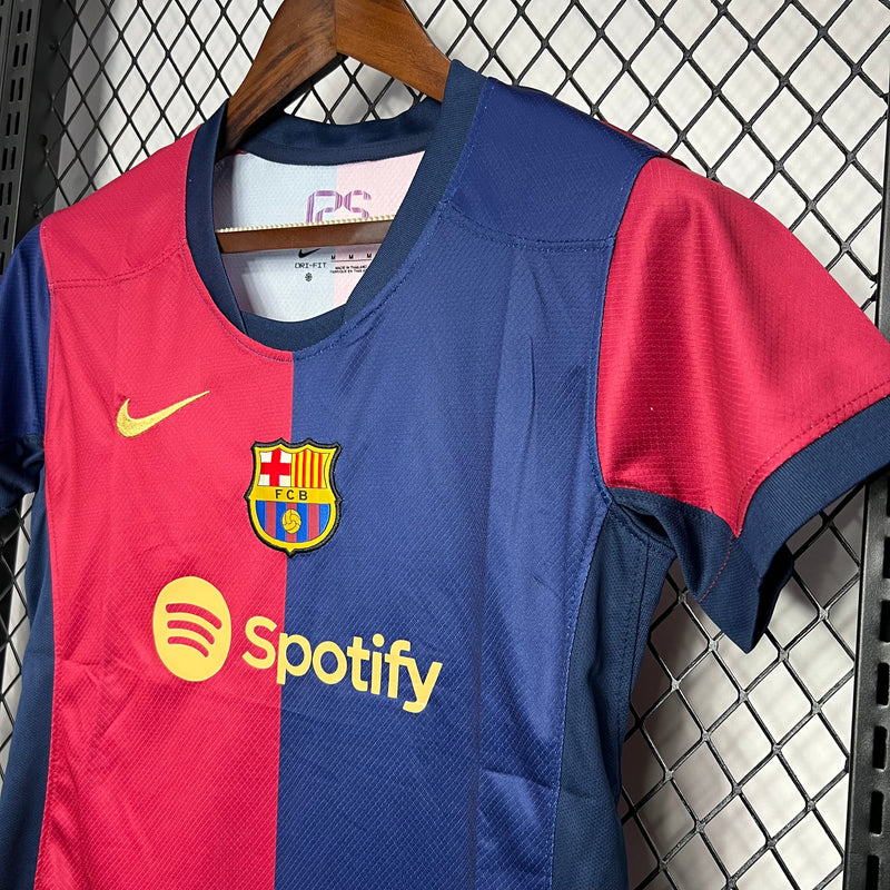 Camisa Feminina Barcelona 24/25 Nike - Grená