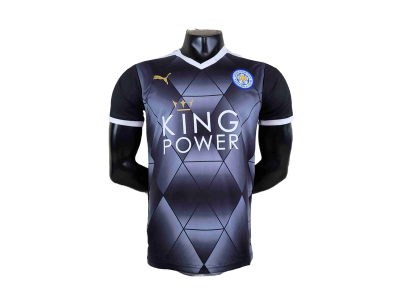 Camisa Leicester City Retrô 15/16 Puma - Azul