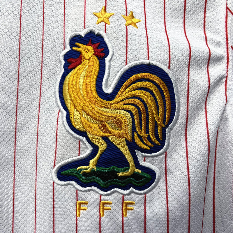 Camisa Seleção França II 2024 Nike - Branca