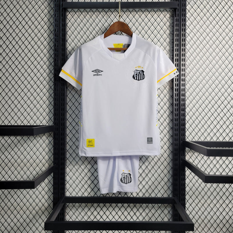 Kit Infantil Santos I 23/24 Umbro - Branco