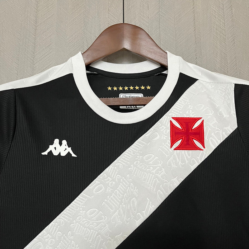 Kit Infantil Vasco da Gama 2024 Kappa - Preto