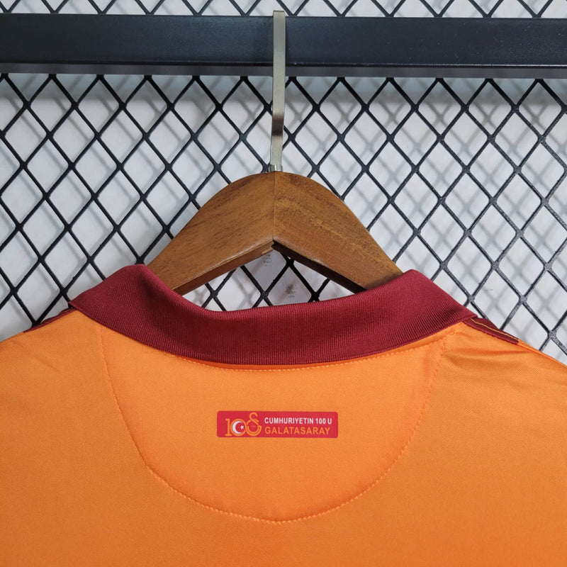 Camisa Galatasaray I 23/24 Nike - Vermelho e Laranja