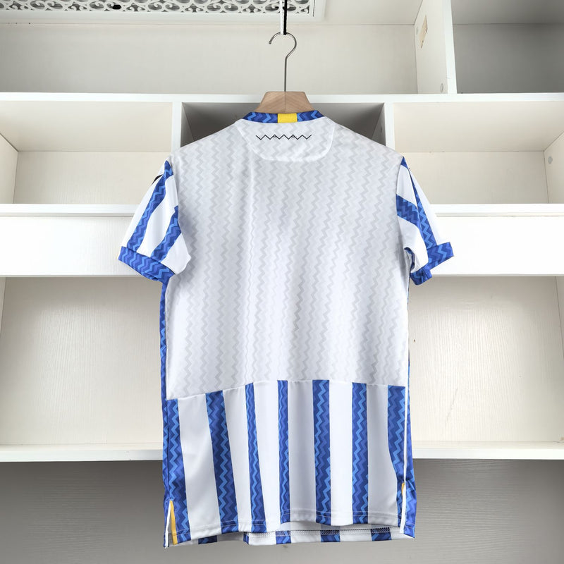 Camisa Sheffield Wednesday 24/25 Lotto - Branca e Azul