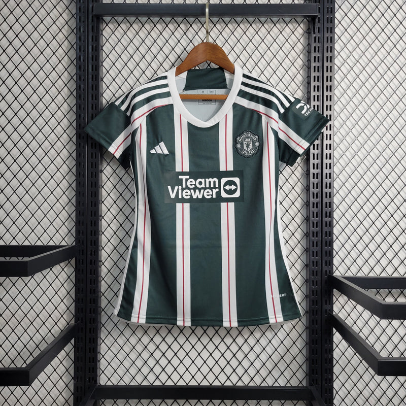 Camisa Feminina Manchester United III 23/24 Nike - Verde