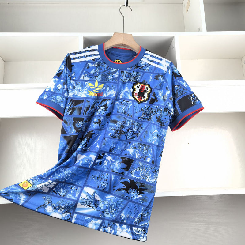 Camisa Seleção Japão Edição Especial Dragon Ball 2024 Adidas