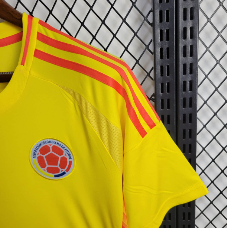 Camisa Seleção Colômbia 2024 Adidas - Amarela