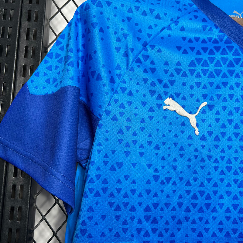 Camisa Palmeiras de Goleiro II 2024 Puma - Azul