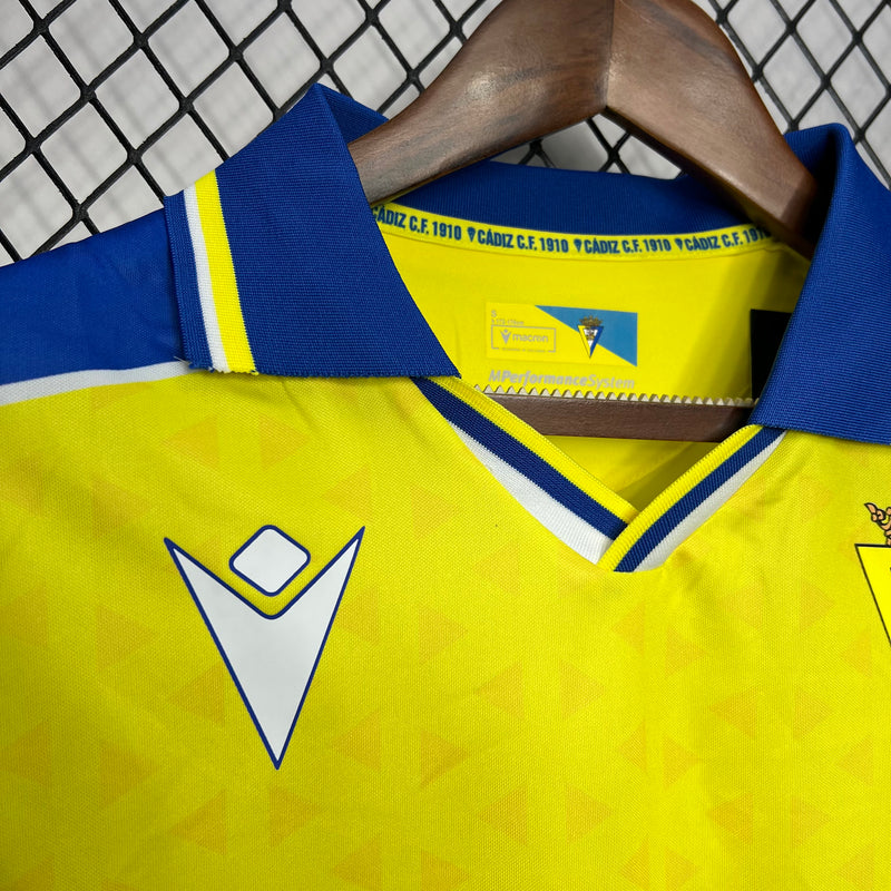 Camisa Cádiz CF 24/25 Macron - Amarela