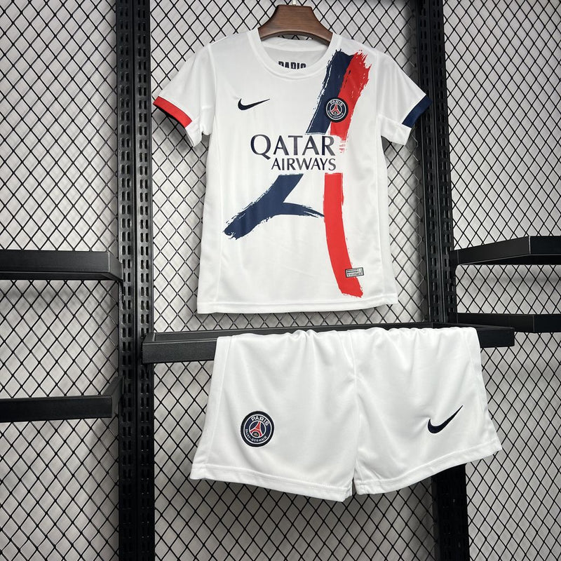 Kit Infantil PSG 24/25 Nike - Branco