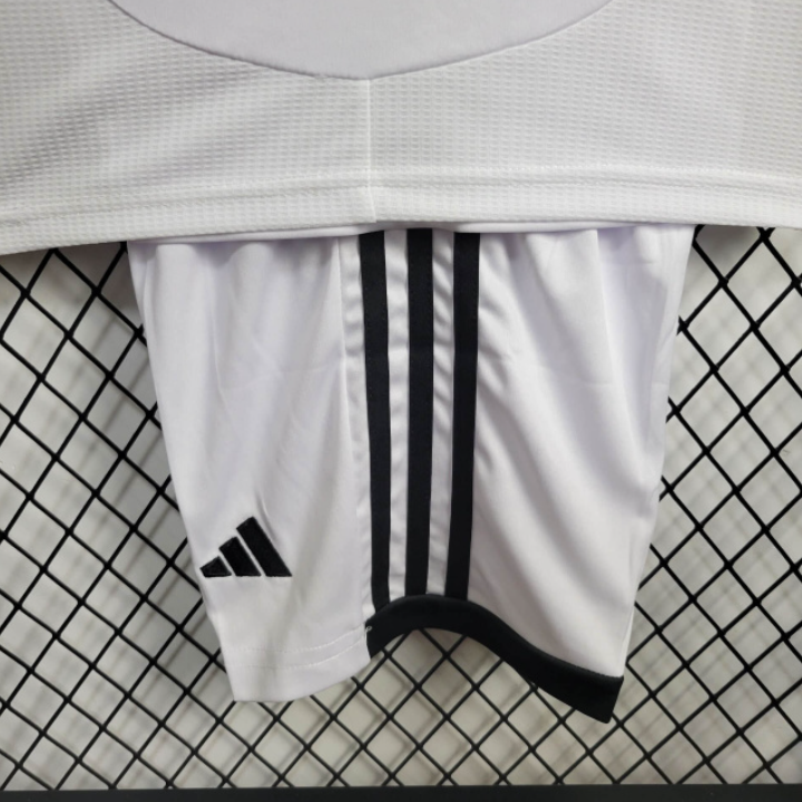 Kit Infantil Real Madrid 24/25 Adidas - Branco