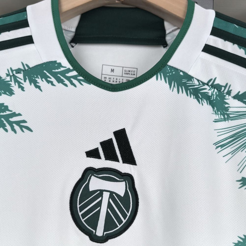 Camisa Portland Timbers 2024 Adidas - Branca