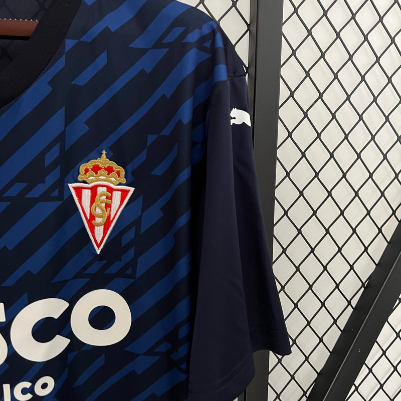 Camisa Sporting Gijón III 23/24 Puma - Azul