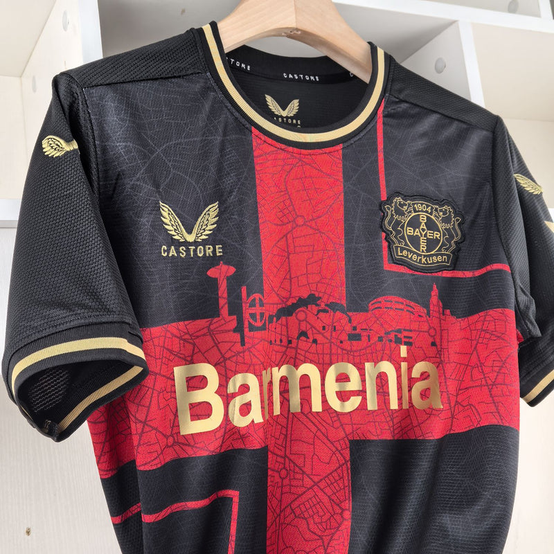 Camisa Bayer Leverkusen 24/25 Castore - Preto