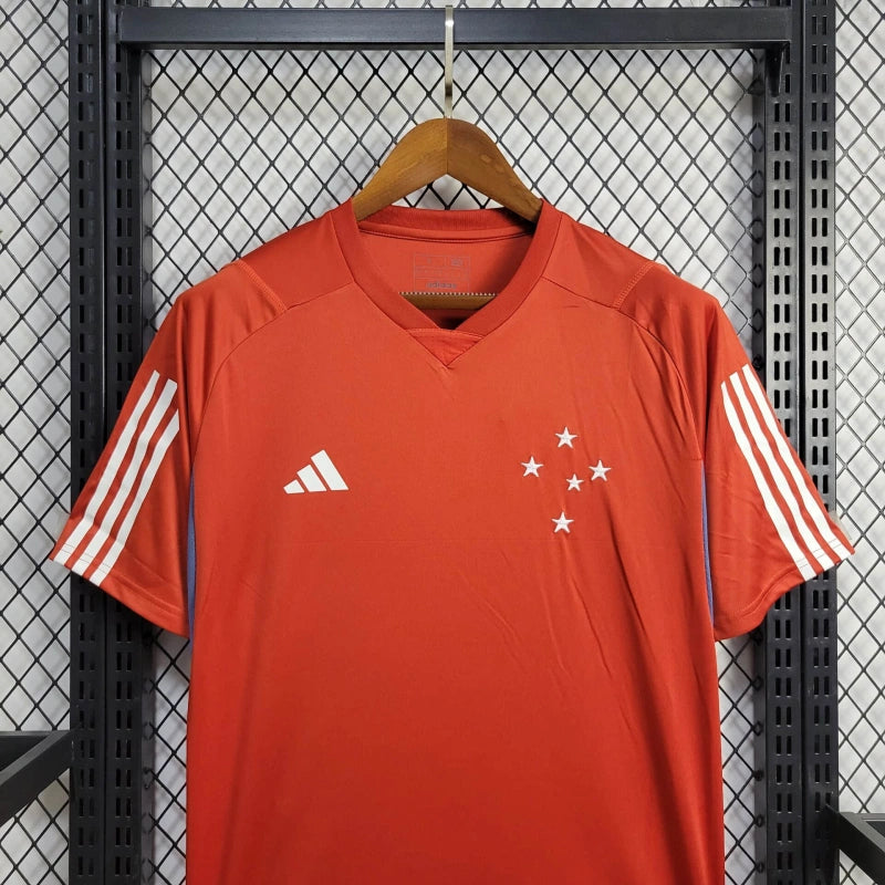 Camisa Cruzeiro Treino 2024 Adidas - Vermelho