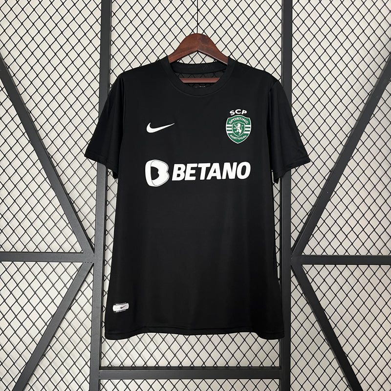 Camisa Sporting Lisboa IV 23/24 Nike - Preto