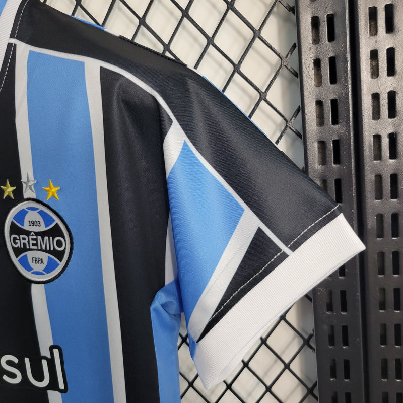 Kit Infantil Grêmio I 23/24 Umbro - Tricolor