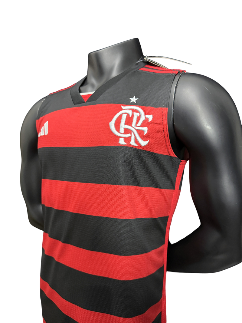 Regata Flamengo 2024 Adidas - Rubro Negro