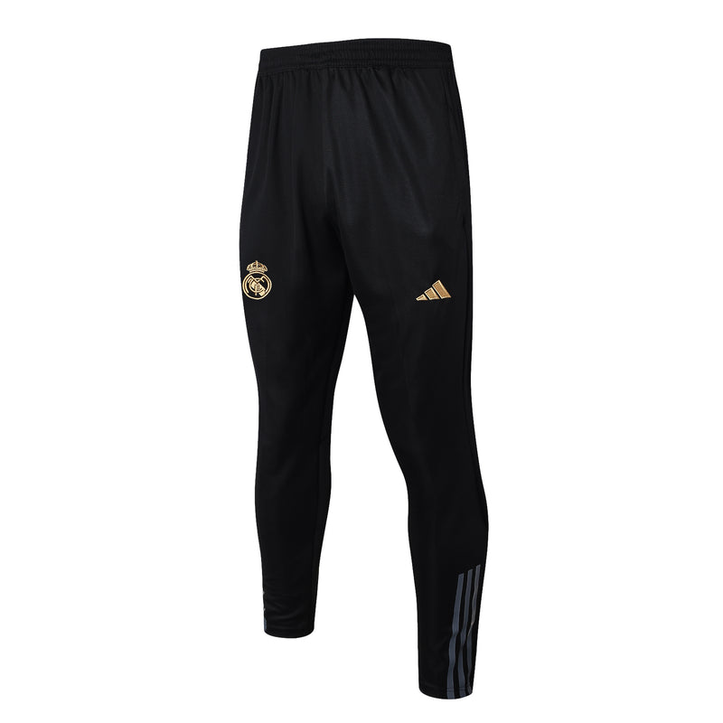 Conjunto Real Madrid 23/24 Cinza - Adidas - Com Fecho