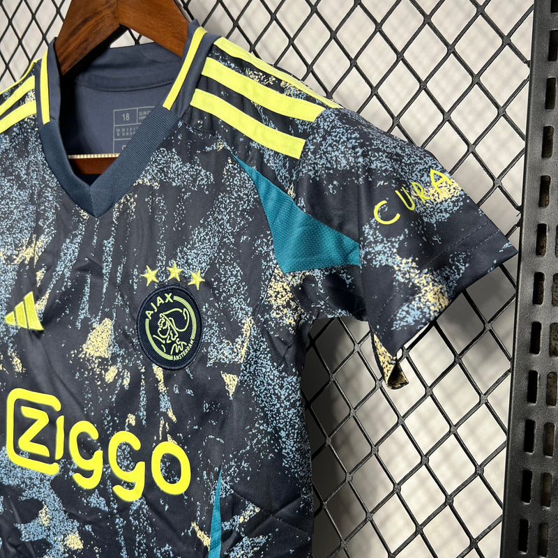 Kit Infantil Ajax 24/25 Adidas - Azul