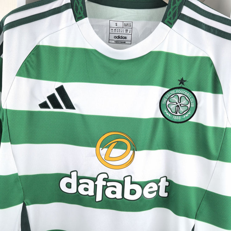 Camisa Celtic 24/25 Adidas - Verde e Branca