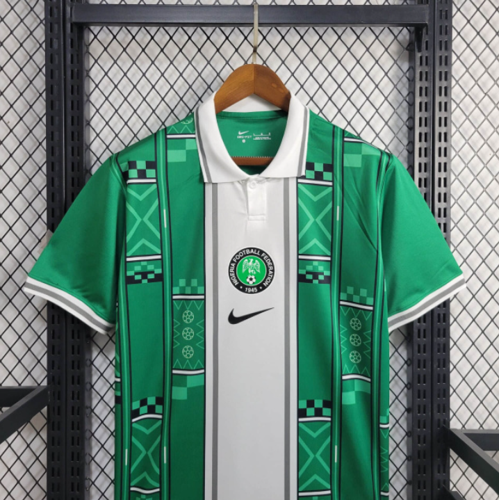 Camisa seleção Nigéria 2024 Nike - Branco e verde