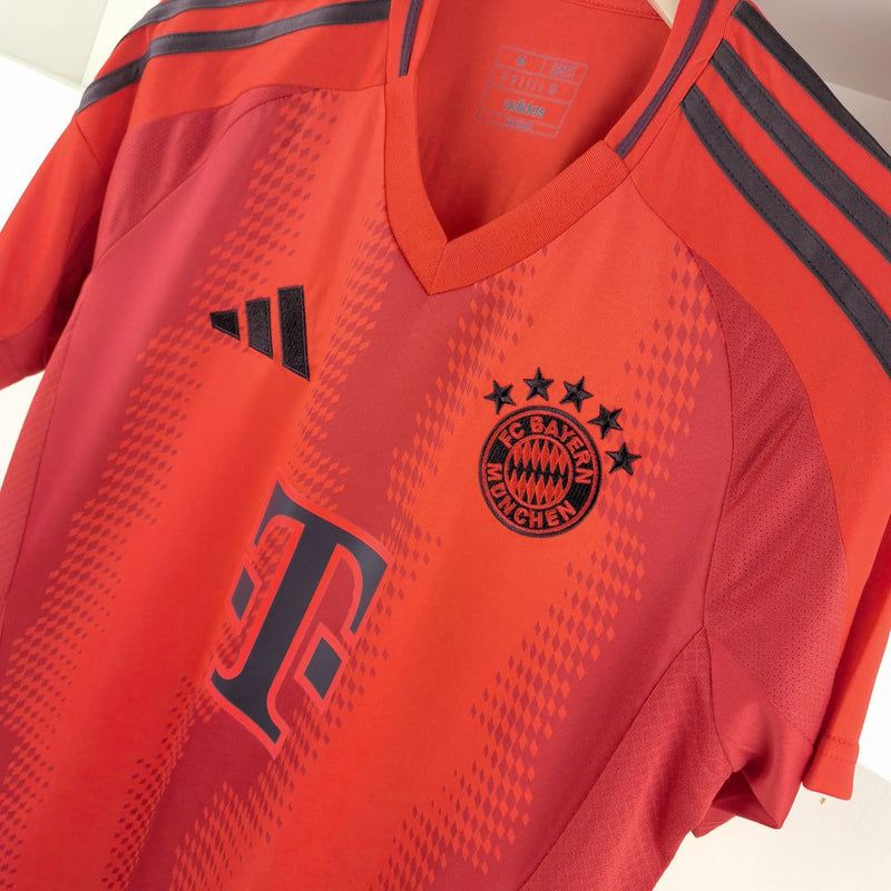 Camisa Bayern de Munique I 24/25 Adidas - Vermelho