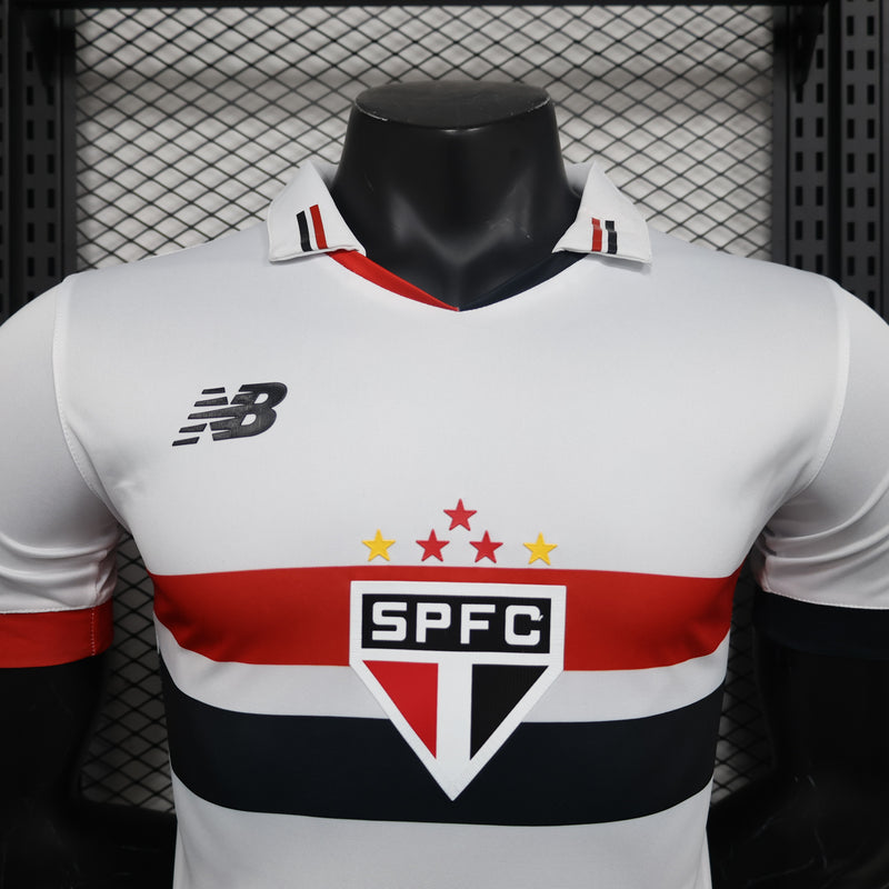 Camisa São Paulo 2024 - Branca - New Balance - Masculino Jogador