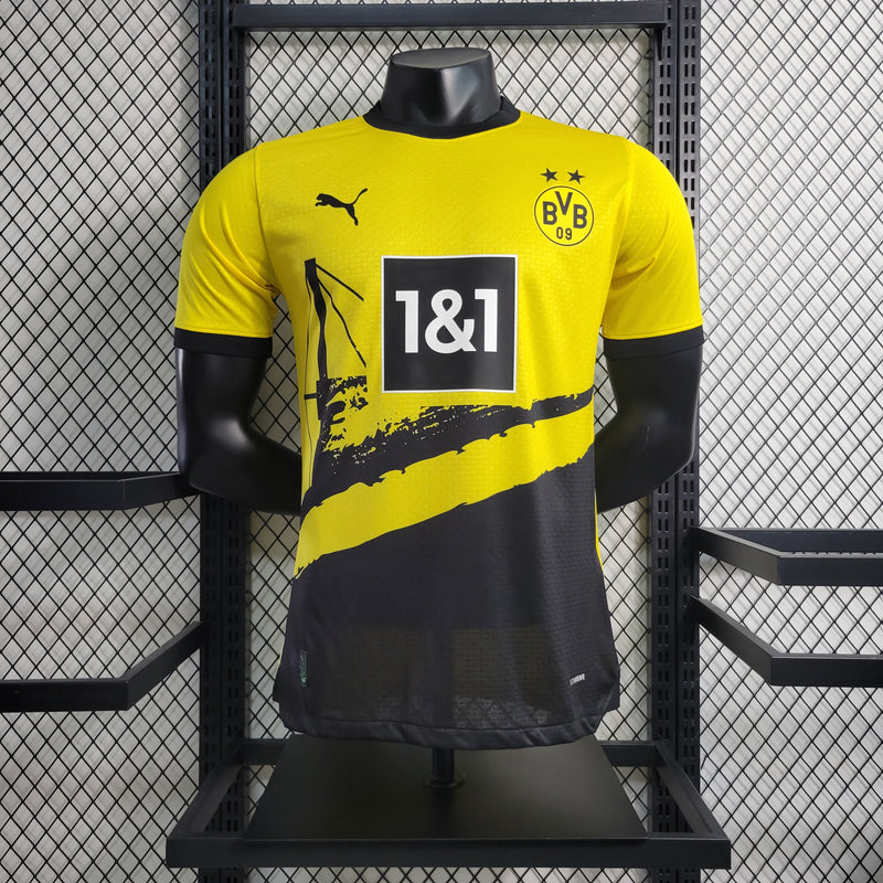 Camisa Borussia Dortmund I 23/24 - Amarela - Puma - Jogador