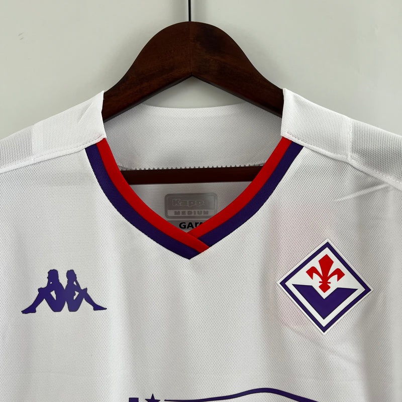 Camisa Fiorentina II 23/24 Kappa - Branco