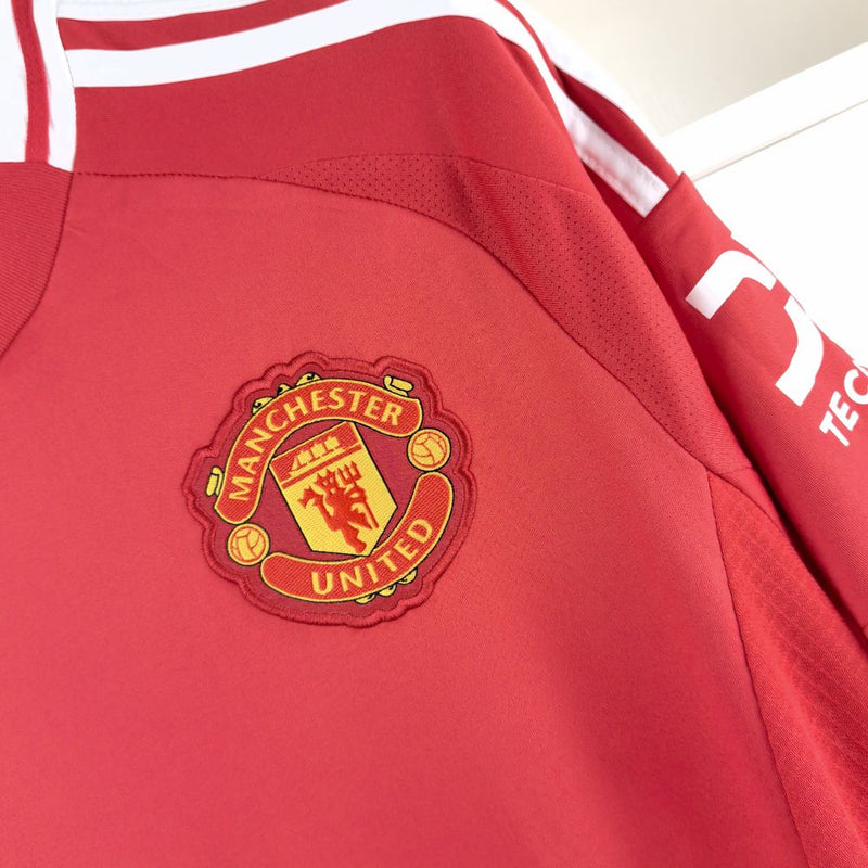 Camisa Manchester United I 24/25 Adidas - Vermelho