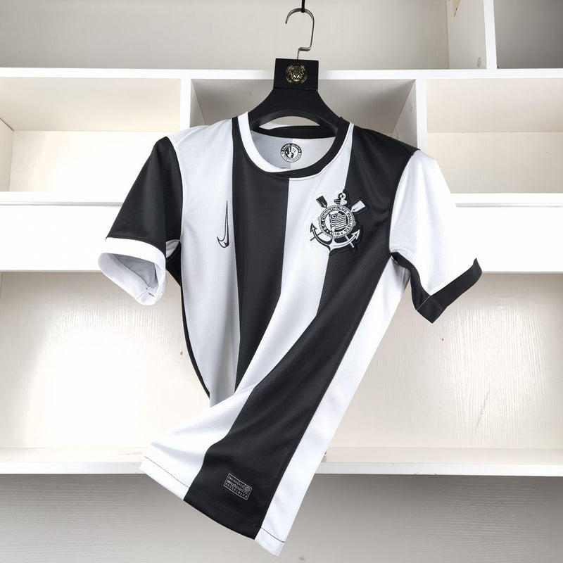 Camisa Corinthians 2024 Nike - Branca e Preta